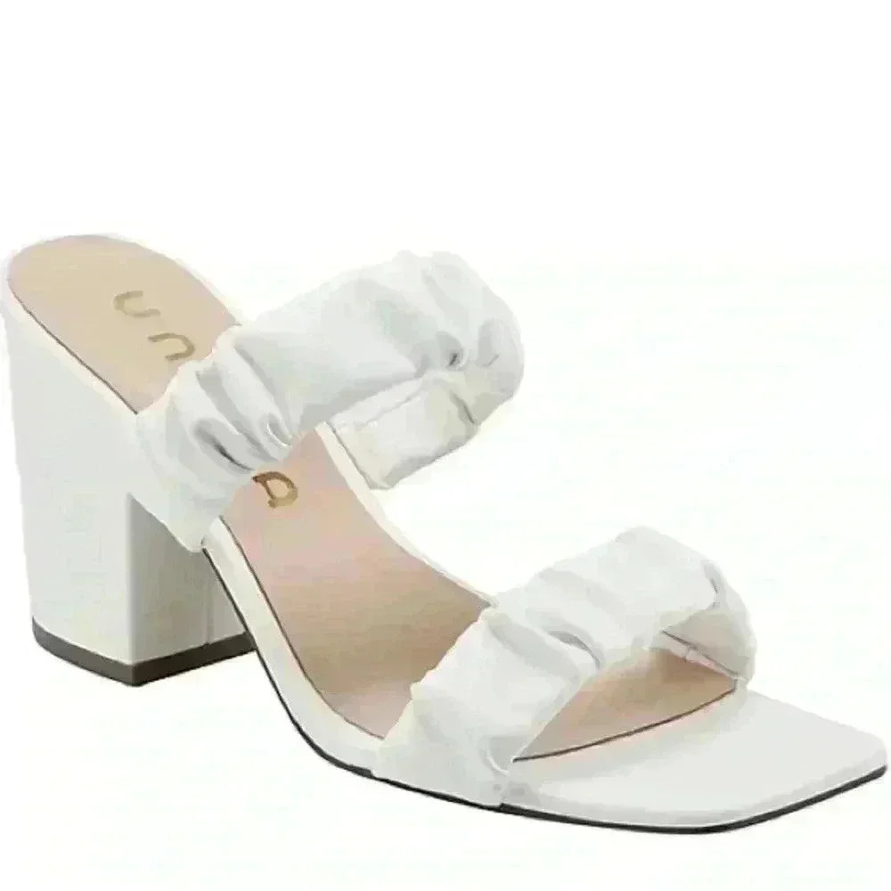 UNISA WOMENS CYLA SLIDE SANDAL - WHITE